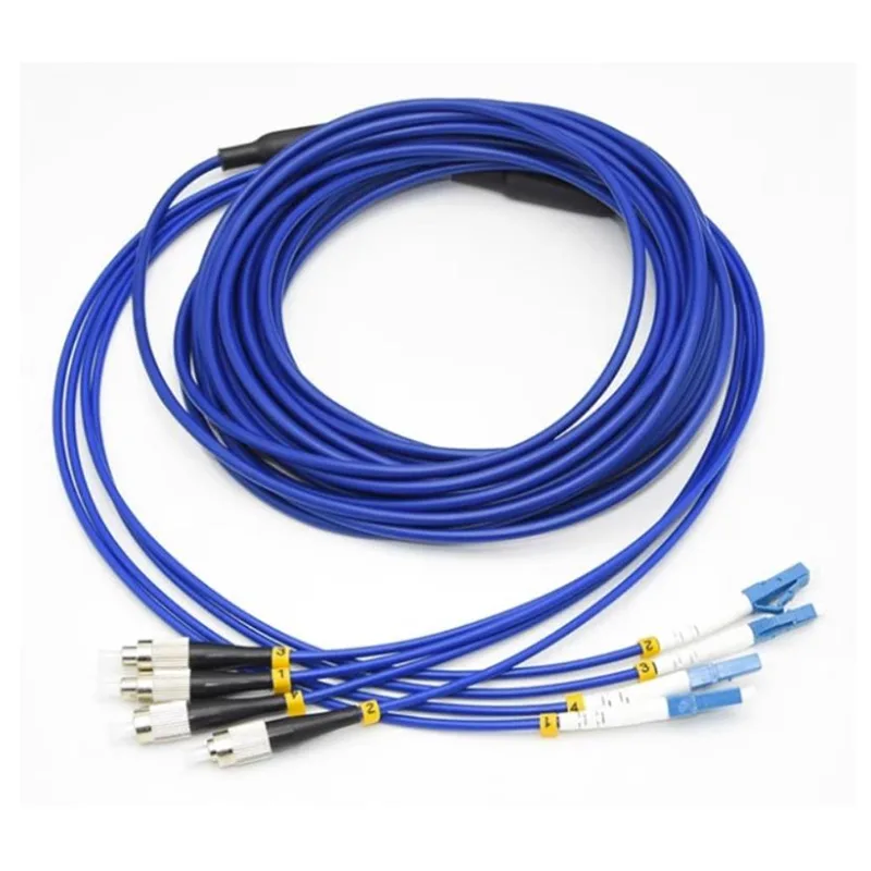 Quad FC/UPC-LC/UPC gnaver-proof dielektriske patch-ledninger