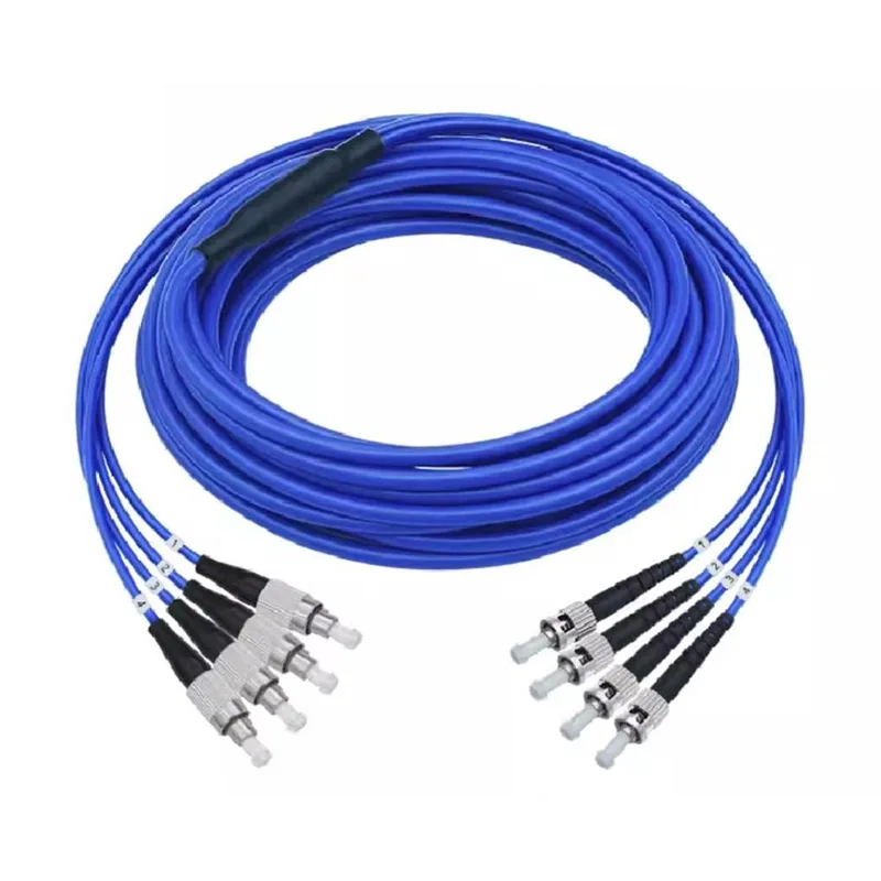 Quad FC/UPC-ST/UPC gnaver-proof dielektriske patch-ledninger