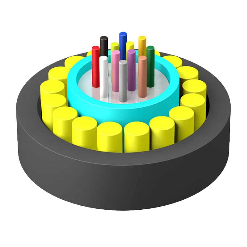 UNI-Tube Ikke-metallisk belysning Anti-Rodent Fiber Optic Cable